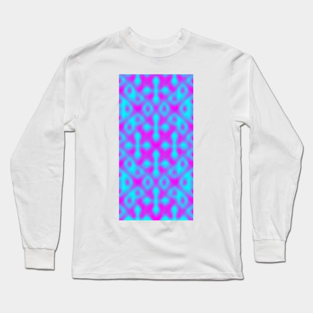 FAAFO ART Seamless Artistic Vertical Patterns 000011 Long Sleeve T-Shirt by FAAFO